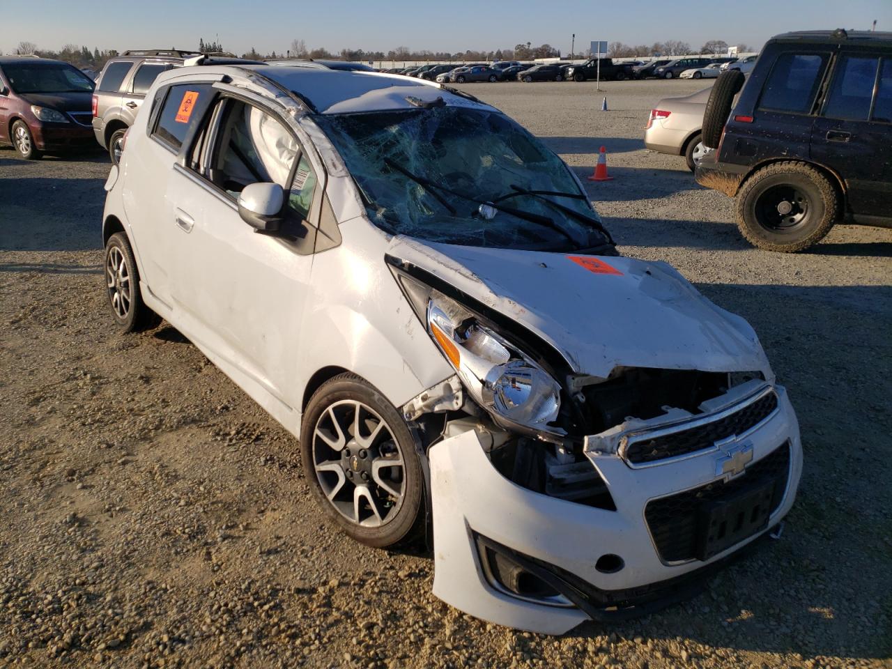 CHEVROLET SPARK 2LT 2014 con VIN KL8CF6S91EC422433 - Foto de la subasta