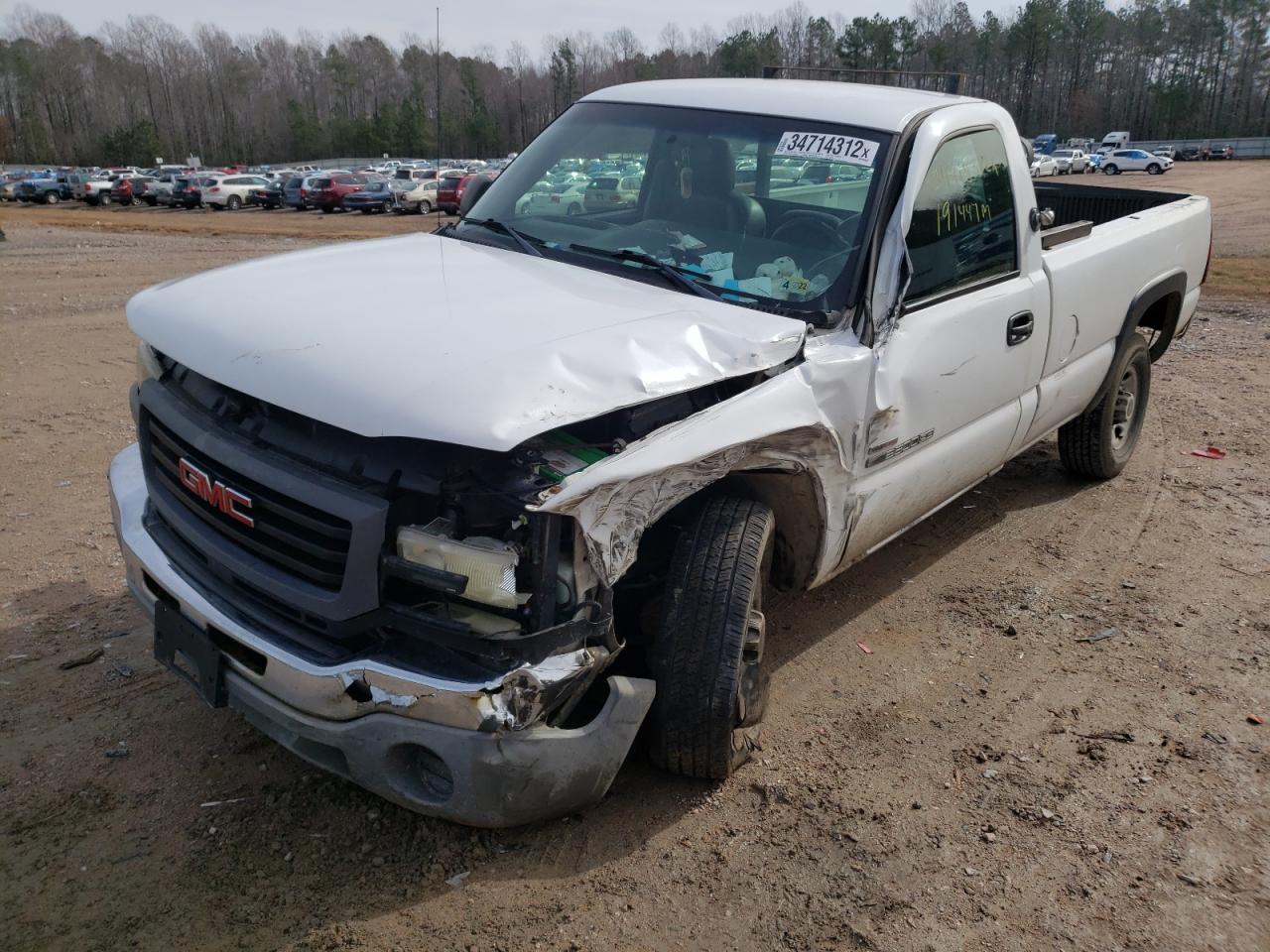 Photo 2 from auction – 2003 GMC SIERRA C25 with VIN 1GTHC24123E220191