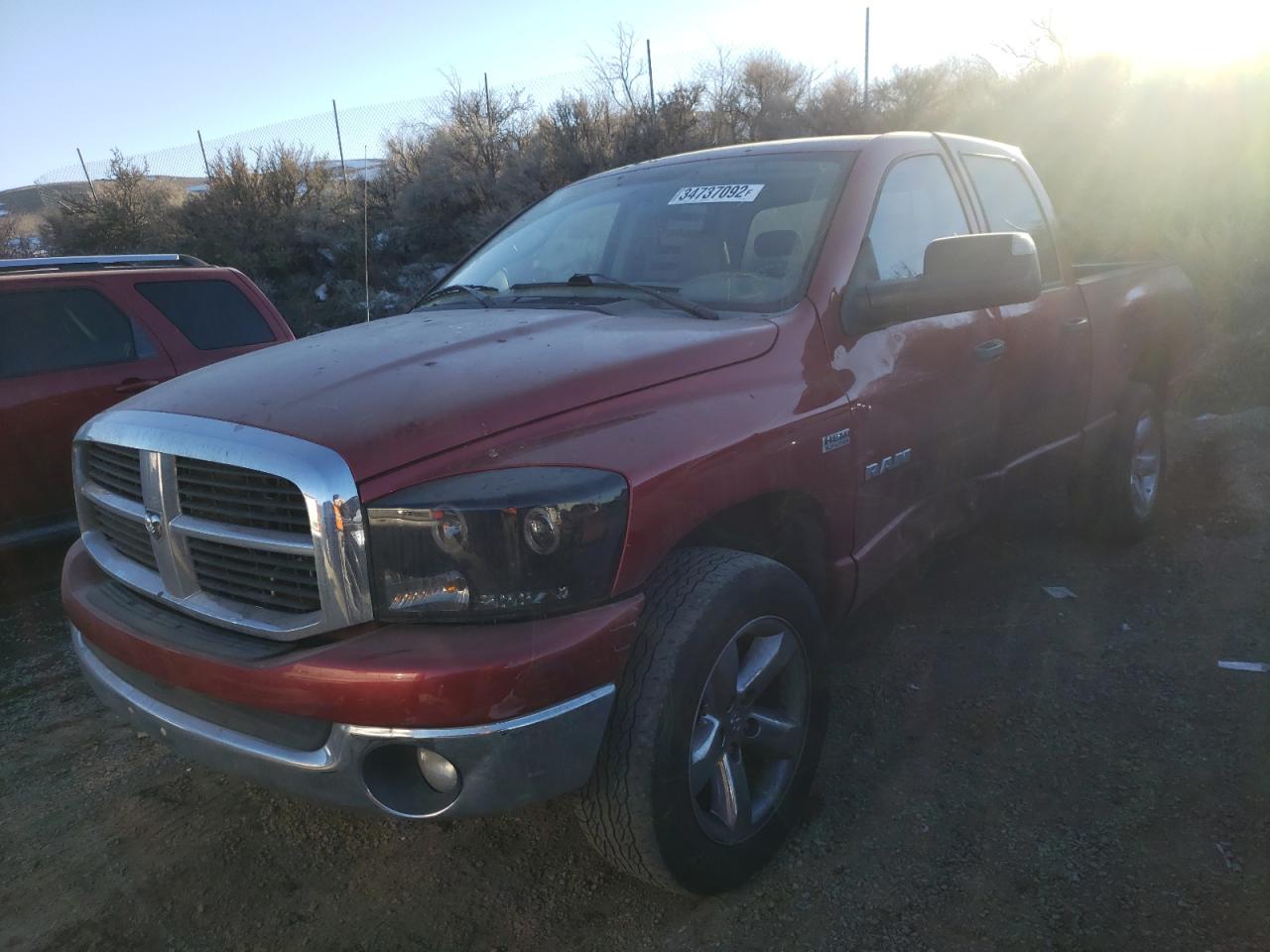 Photo 2 from auction – 2008 DODGE RAM 1500 S with VIN 1D7HU18258J138535
