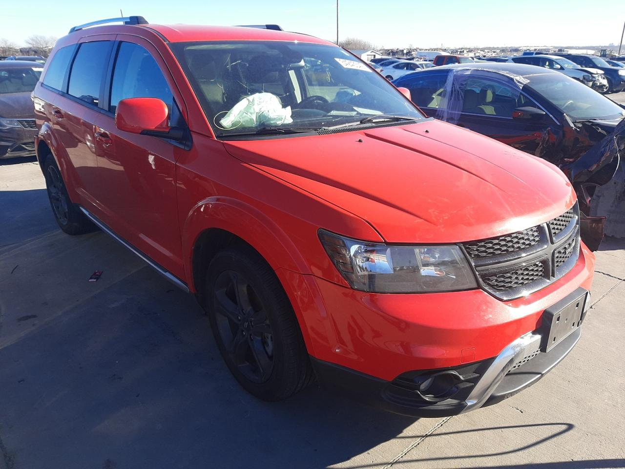 DODGE JOURNEY CR 2019 with VIN 3C4PDCGG5KT815520 - Photo from auction