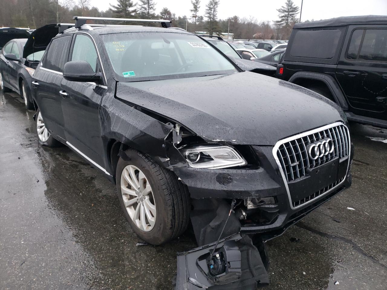 AUDI Q5 PREMIUM 2015 with VIN WA1CFAFP7FA118632 - Photo from auction