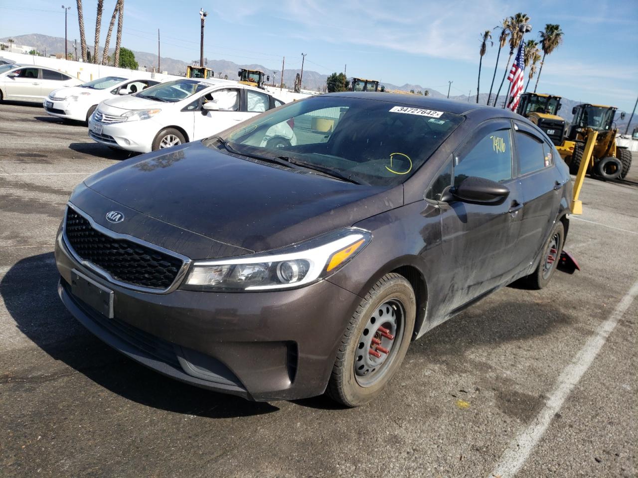 Photo 2 from auction – 2017 KIA FORTE LX with VIN 3KPFL4A72HE090419