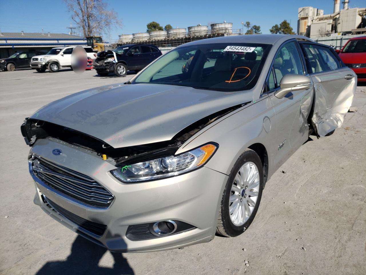 Photo 2 from auction – 2015 FORD FUSION SE with VIN 3FA6P0PU3FR307627