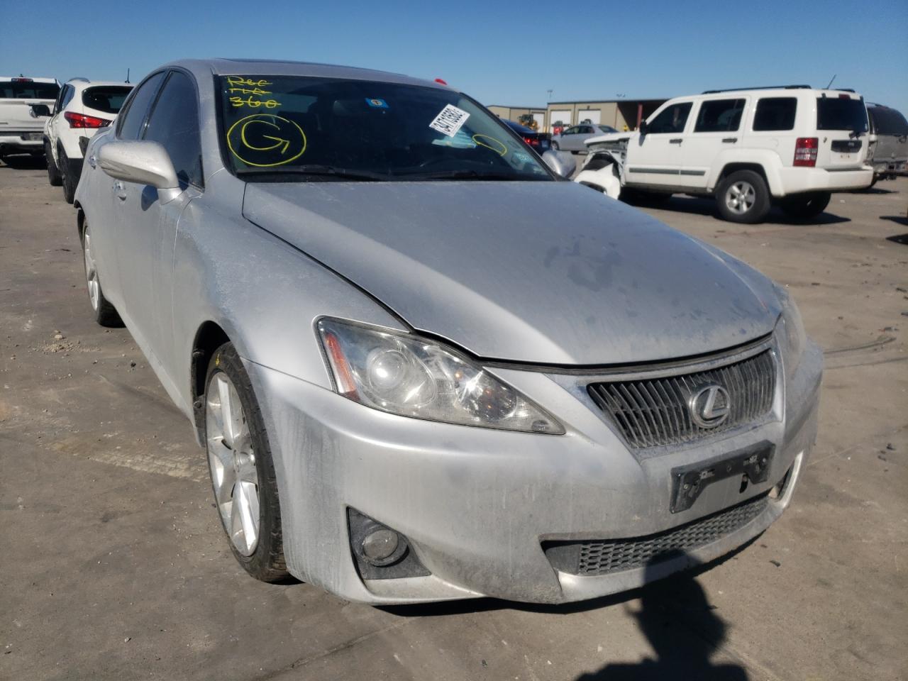 LEXUS IS 250 2013 with VIN JTHBF5C26D5190489 - Photo from auction