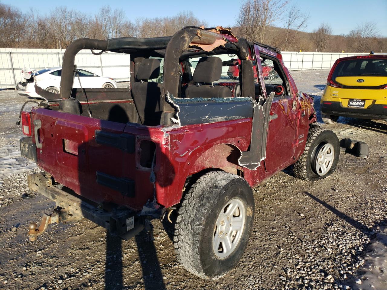 Photo 4 from auction – 2012 JEEP WRANGLER S with VIN 1C4AJWAGXCL229451