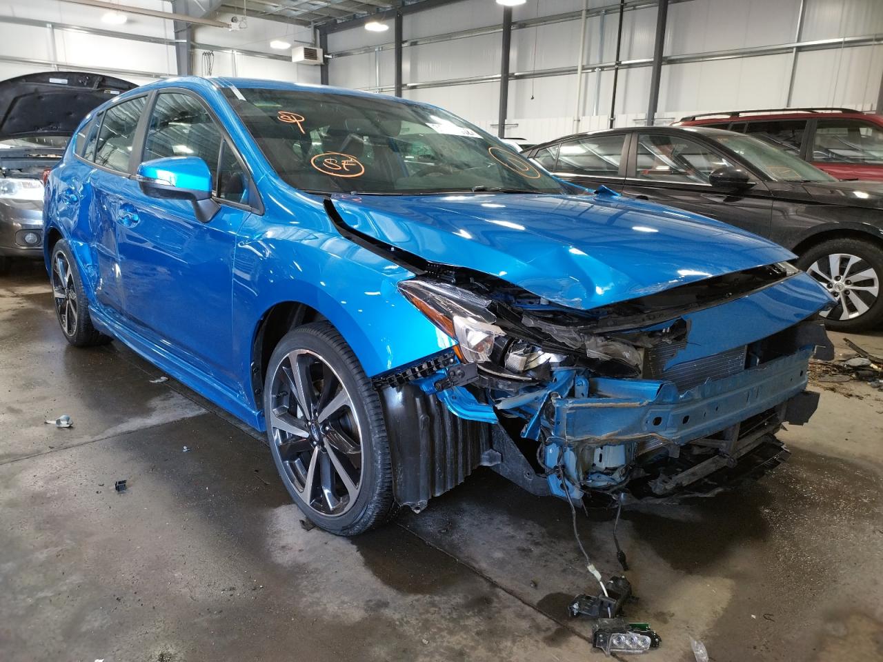 SUBARU IMPREZA SP 2020 with VIN 4S3GTAL69L3722470 - Photo from auction