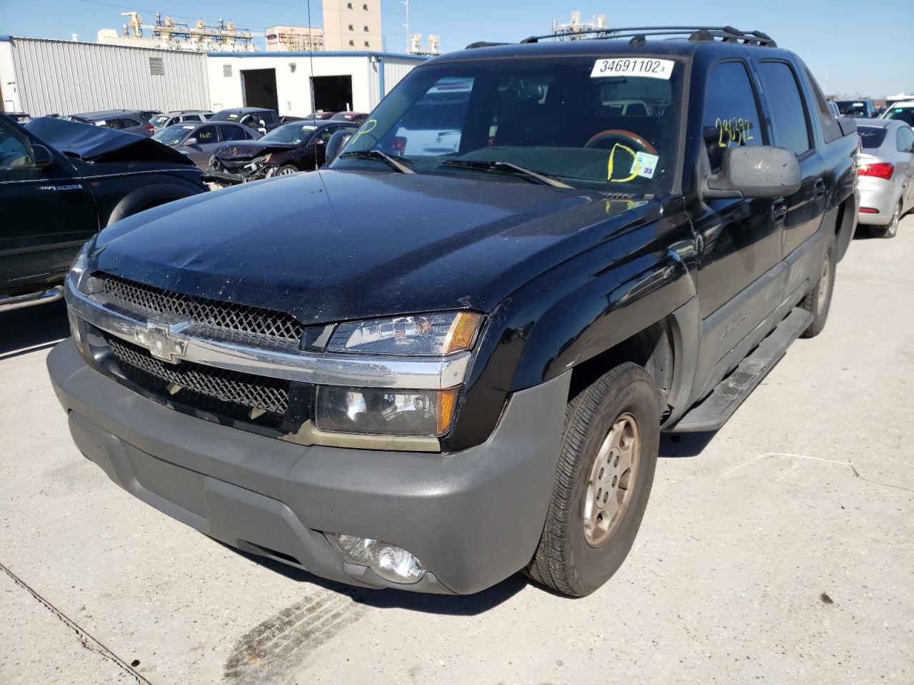 Photo 2 from auction – 2002 CHEVROLET AVALANCHE with VIN 3GNEC13T82G309911
