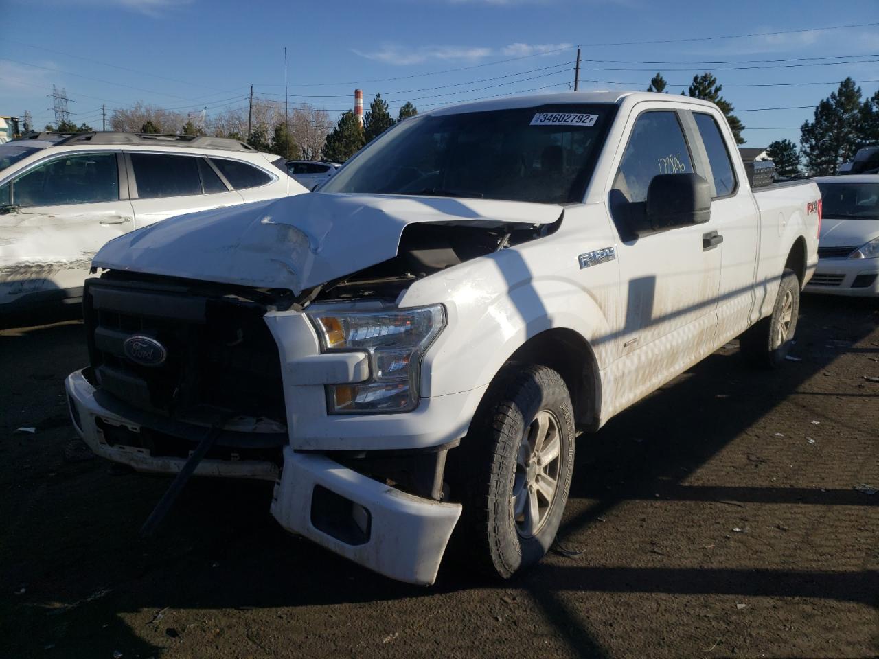 Photo 2 from auction – 2016 FORD F150 SUPER with VIN 1FTEX1EP5GFA37419
