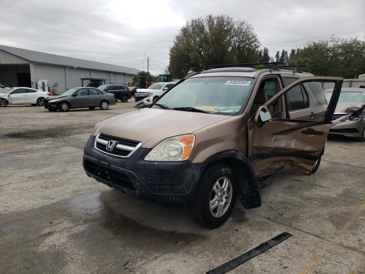 Photo 2 from auction – 2003 HONDA CR-V EX with VIN JHLRD78873C048650
