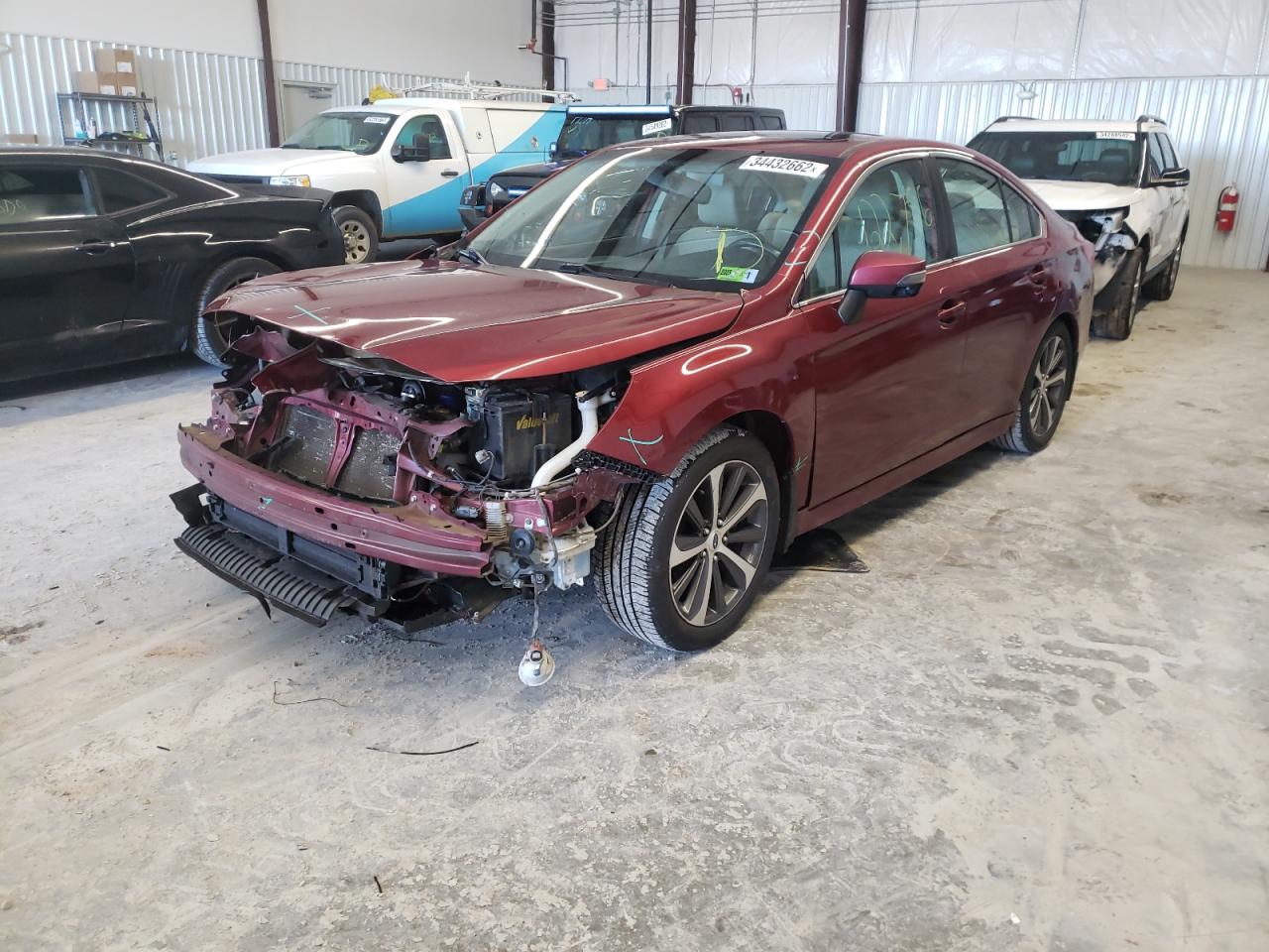 Photo 2 from auction – 2015 SUBARU LEGACY 2.5 with VIN 4S3BNBL63F3027481