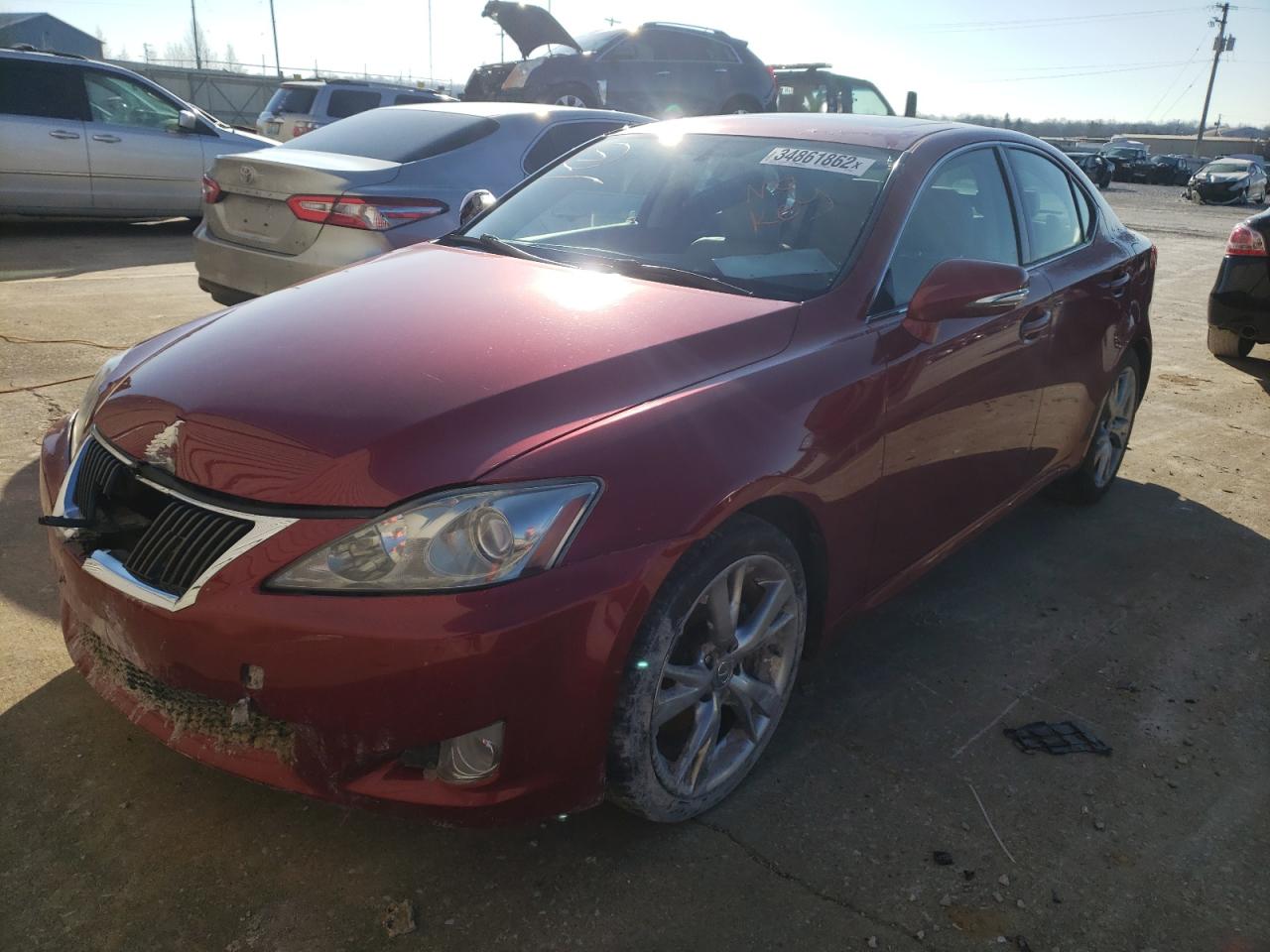 Photo 2 from auction – 2010 LEXUS IS 250 with VIN JTHBF5C24A5122090
