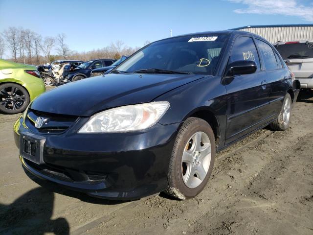 Photo 2 from auction – 2004 HONDA CIVIC EX with VIN 2HGES26714H570740
