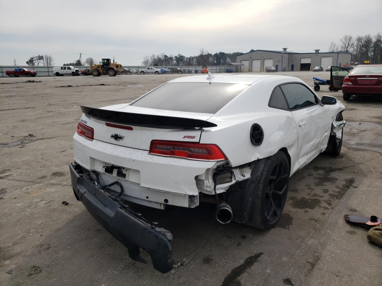 Photo 4 from auction – 2015 CHEVROLET CAMARO LT with VIN 2G1FD1E3XF9160918