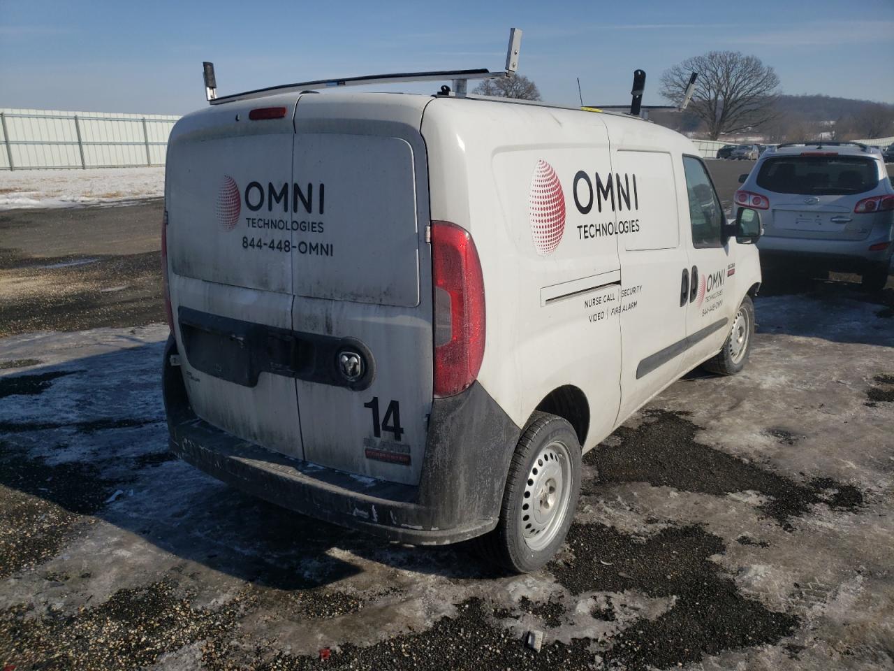 Photo 4 from auction – 2018 RAM PROMASTER with VIN ZFBERFAB2J6J96166