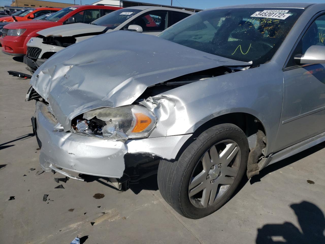 Photo 9 from auction – 2012 CHEVROLET IMPALA LT with VIN 2G1WG5E33C1143225