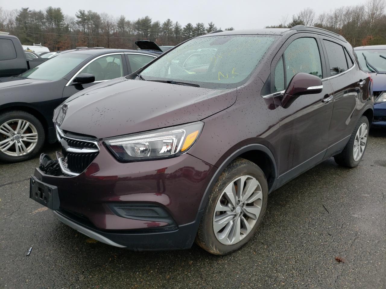 Photo 2 from auction – 2018 BUICK ENCORE PRE with VIN KL4CJASB2JB609816