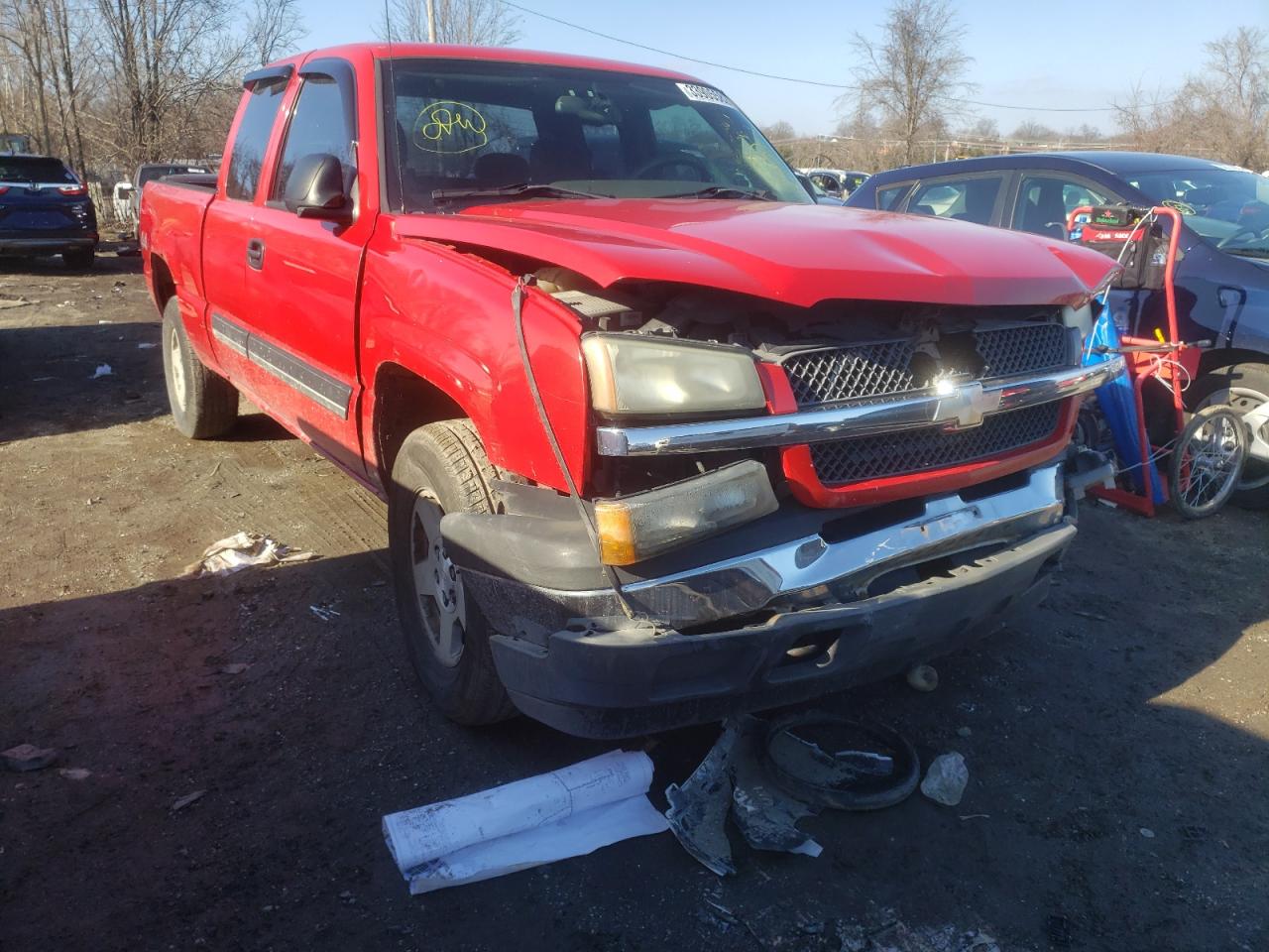CHEVROLET SILVERADO 2005 with VIN 1GCEK19V35Z106336 - Photo from auction