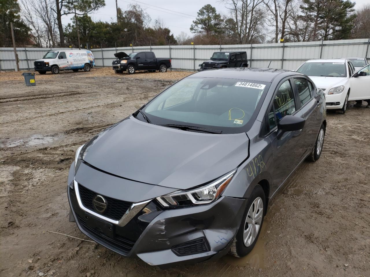 Photo 2 from auction – 2020 NISSAN VERSA S with VIN 3N1CN8DV3LL902199