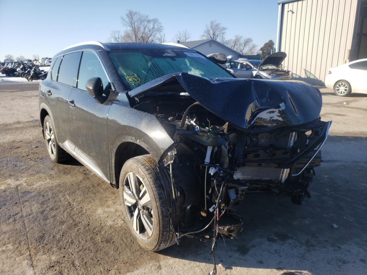 NISSAN ROGUE SL 2021 with VIN 5N1AT3CA5MC766355 - Photo from auction