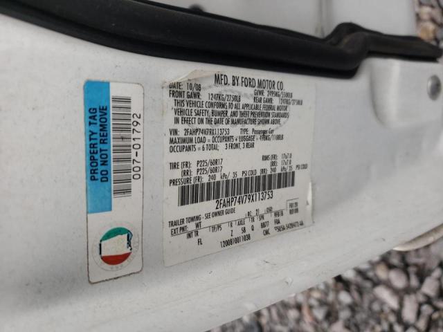 Photo 10 from auction – 2009 FORD CROWN VICT with VIN 2FAHP74V79X113753