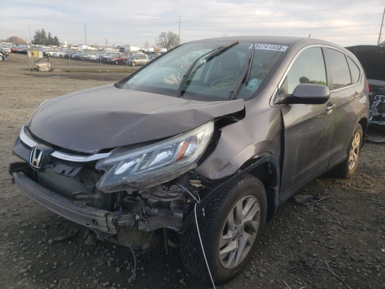 Photo 2 from auction – 2015 HONDA CR-V EX with VIN 2HKRM4H51FH684524