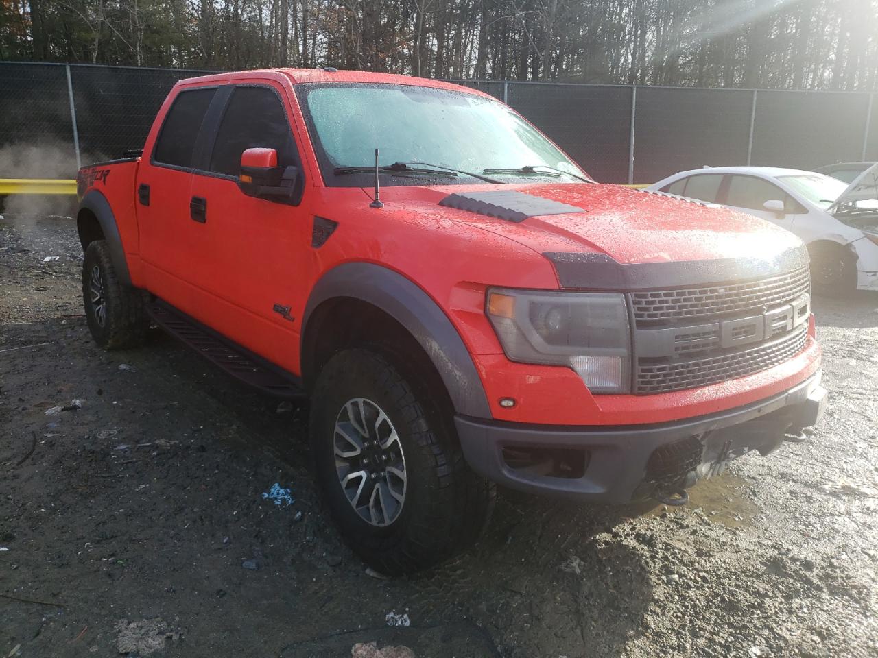FORD F150 SVT R 2013 with VIN 1FTFW1R69DFD82425 - Photo from auction