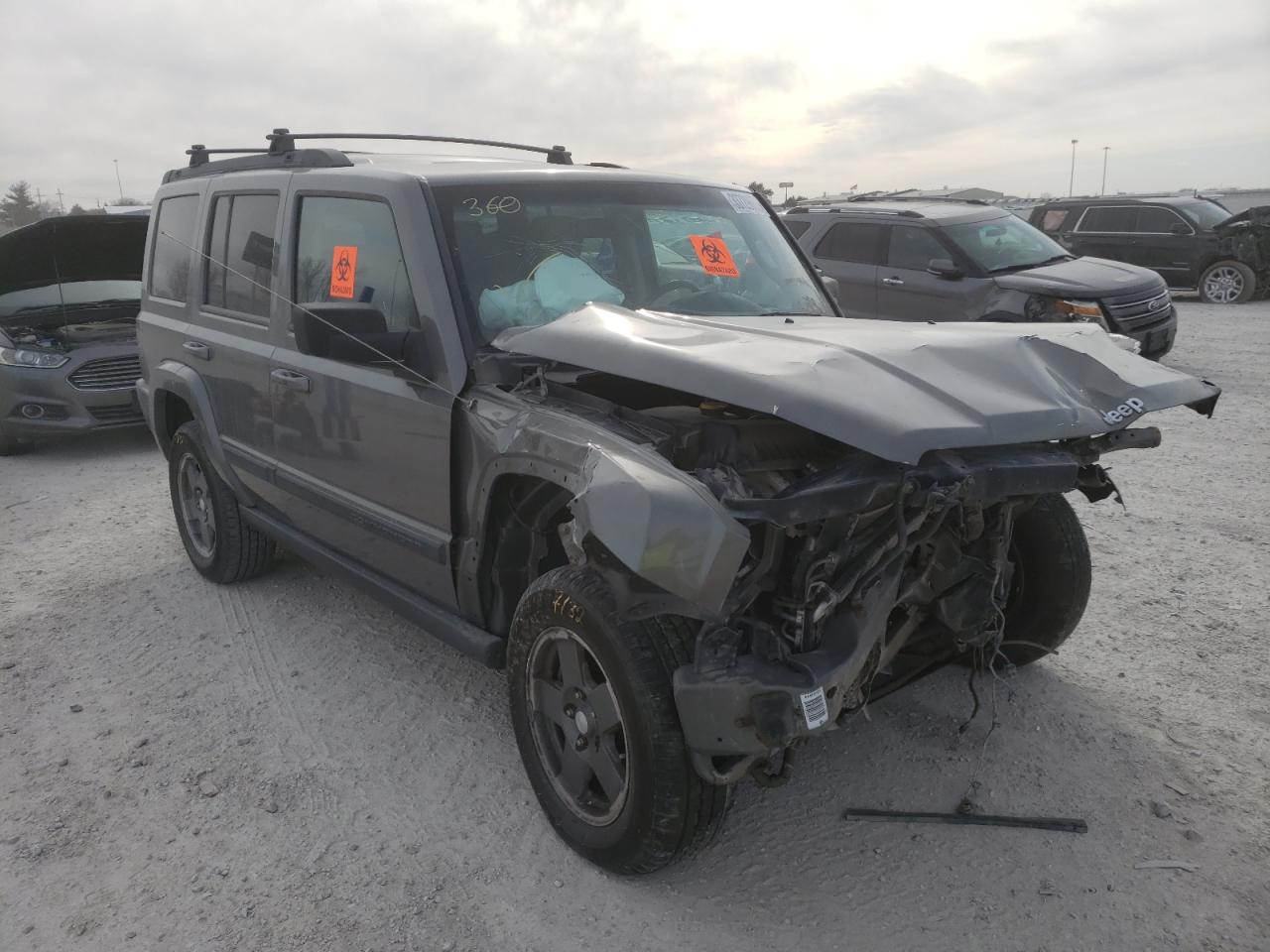 JEEP COMMANDER 2007 with VIN 1J8HG48K07C650959 - Photo from auction