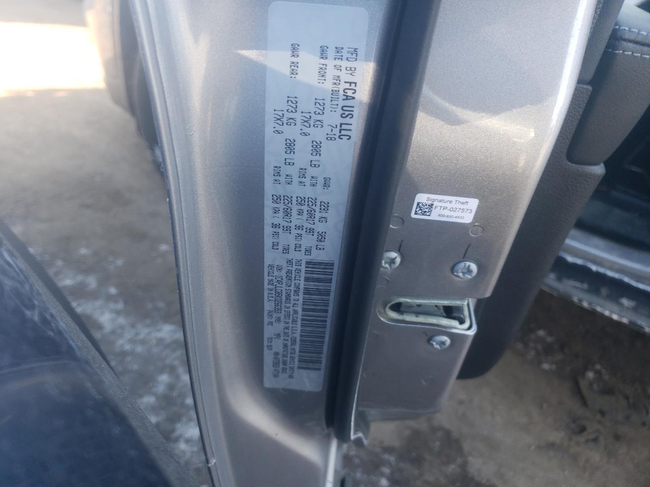 Photo 10 from auction – 2019 JEEP CHEROKEE L with VIN 1C4PJLCB5KD266393