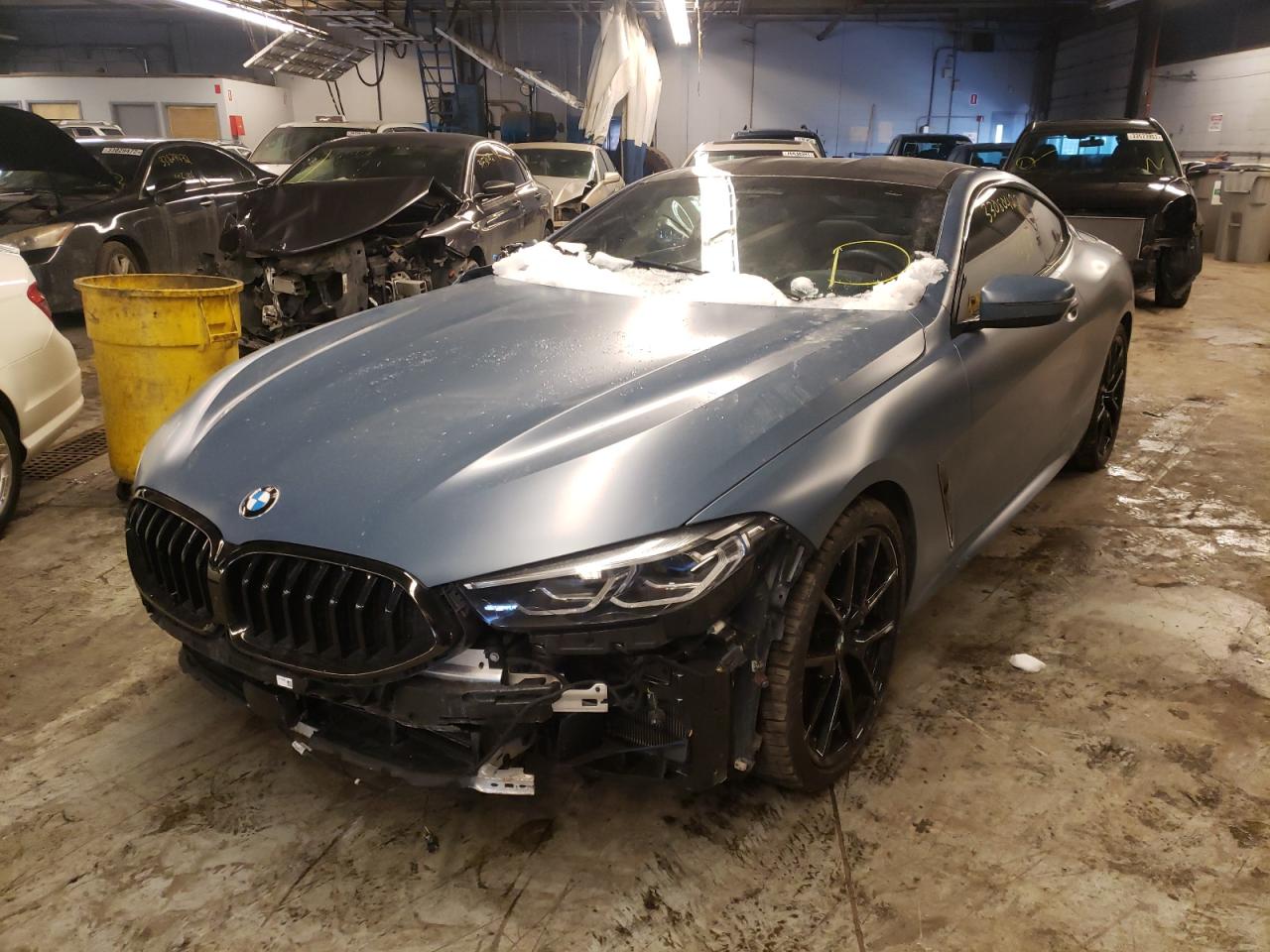 Photo 2 from auction – 2019 BMW M850XI with VIN WBABC4C56KBU96859