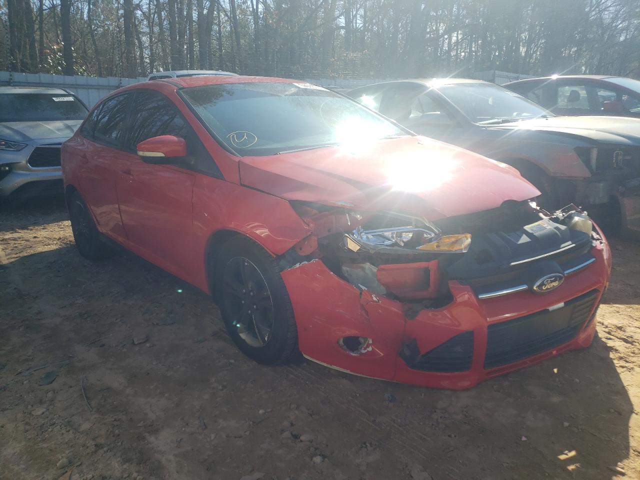 FORD FOCUS SE 2013 with VIN 1FADP3F26DL250926 - Photo from auction