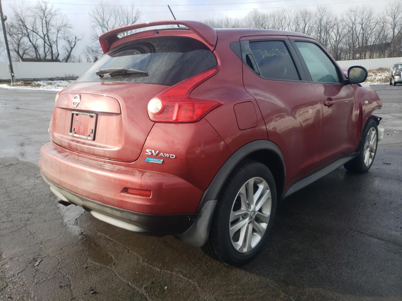 Photo 4 from auction – 2012 NISSAN JUKE with VIN JN8AF5MV7CT110721