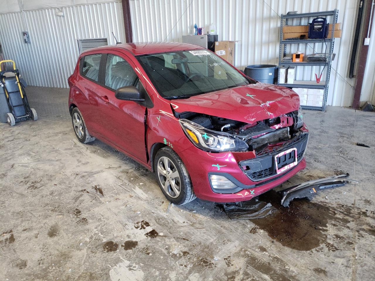 CHEVROLET SPARK LS 2019 with VIN KL8CB6SA2KC804147 - Photo from auction