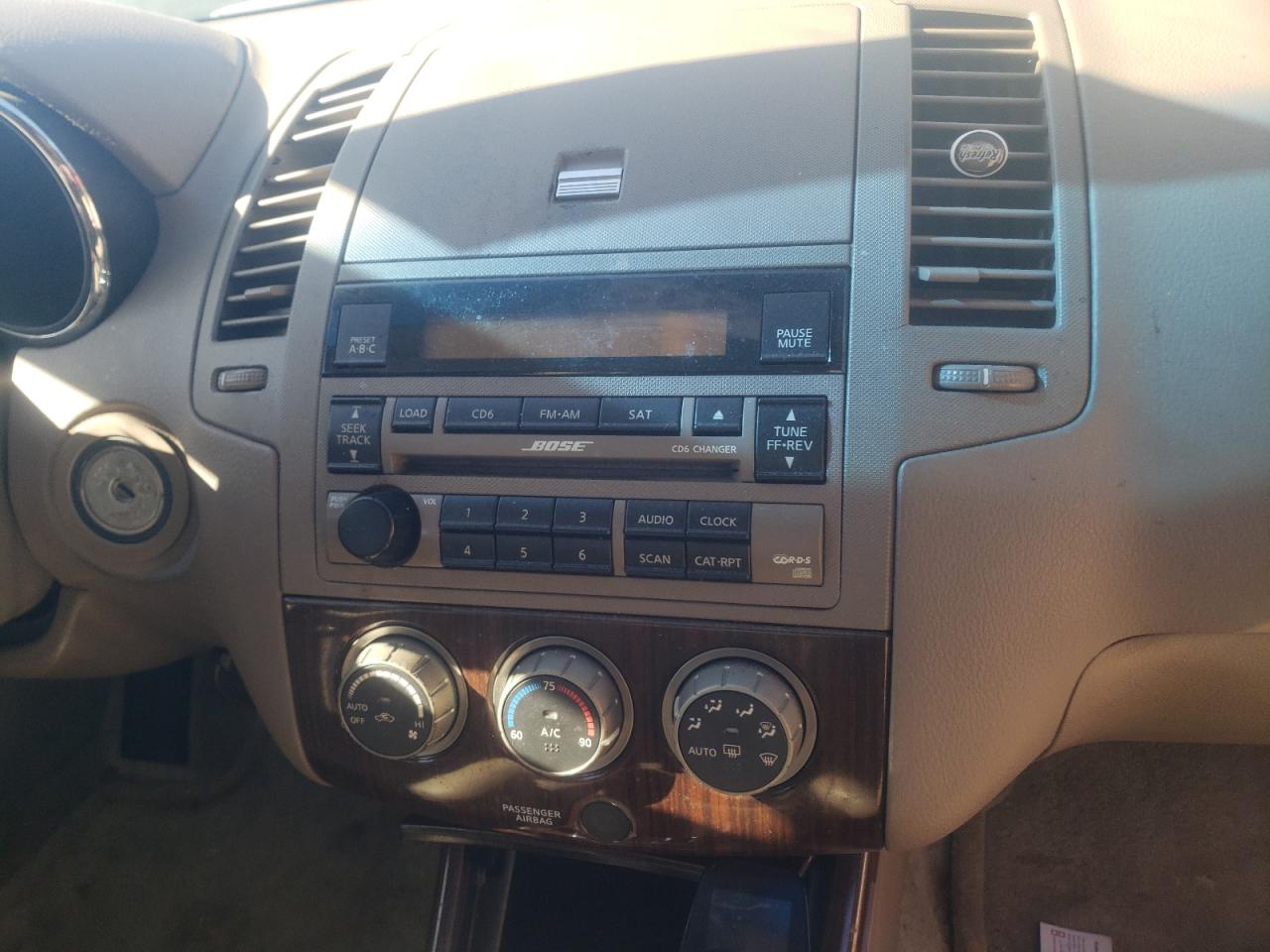 Photo 9 from auction – 2005 NISSAN ALTIMA S with VIN 1N4AL11D85C325557