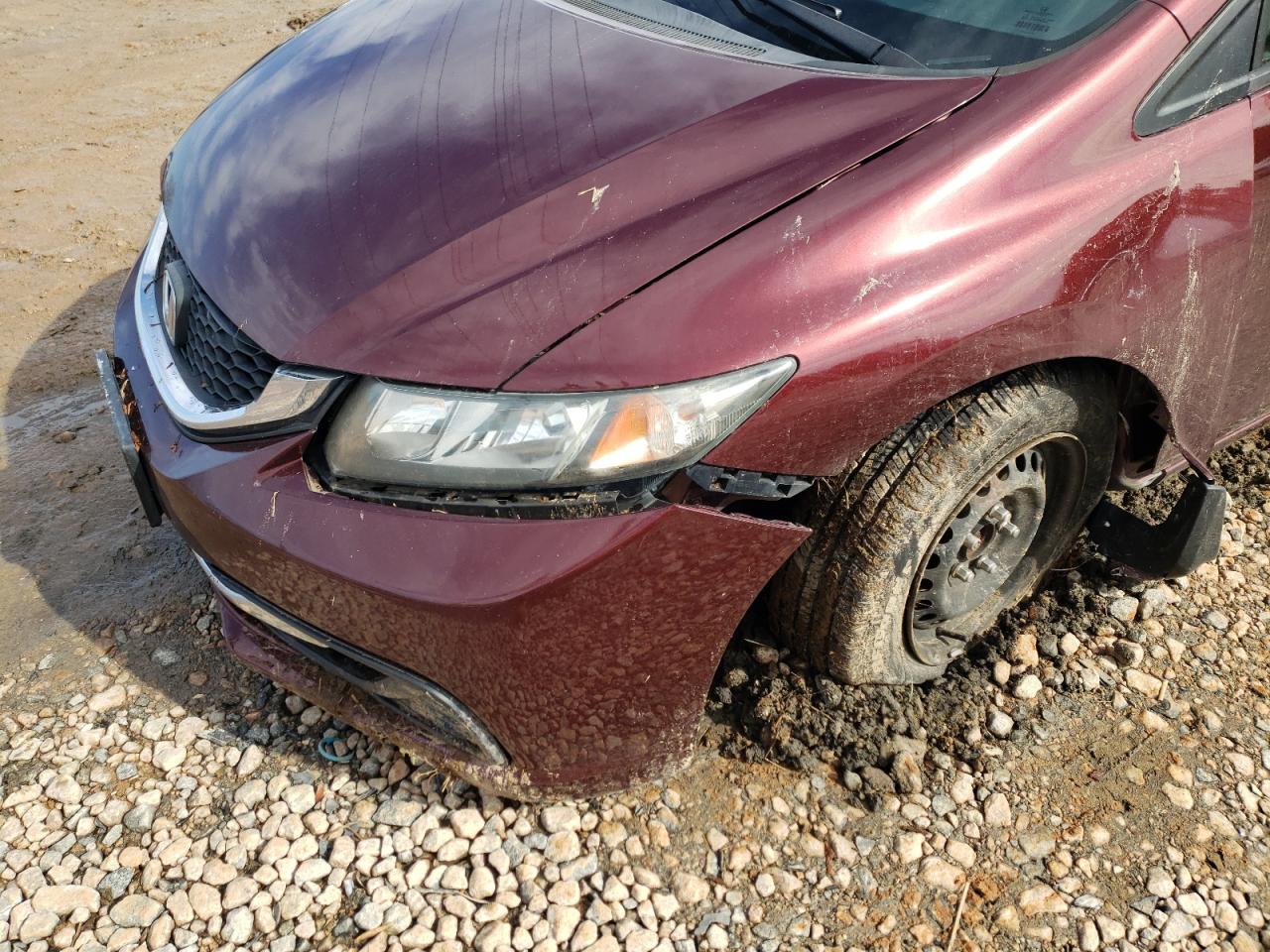Photo 9 from auction – 2014 HONDA CIVIC LX with VIN 19XFB2F51EE030254