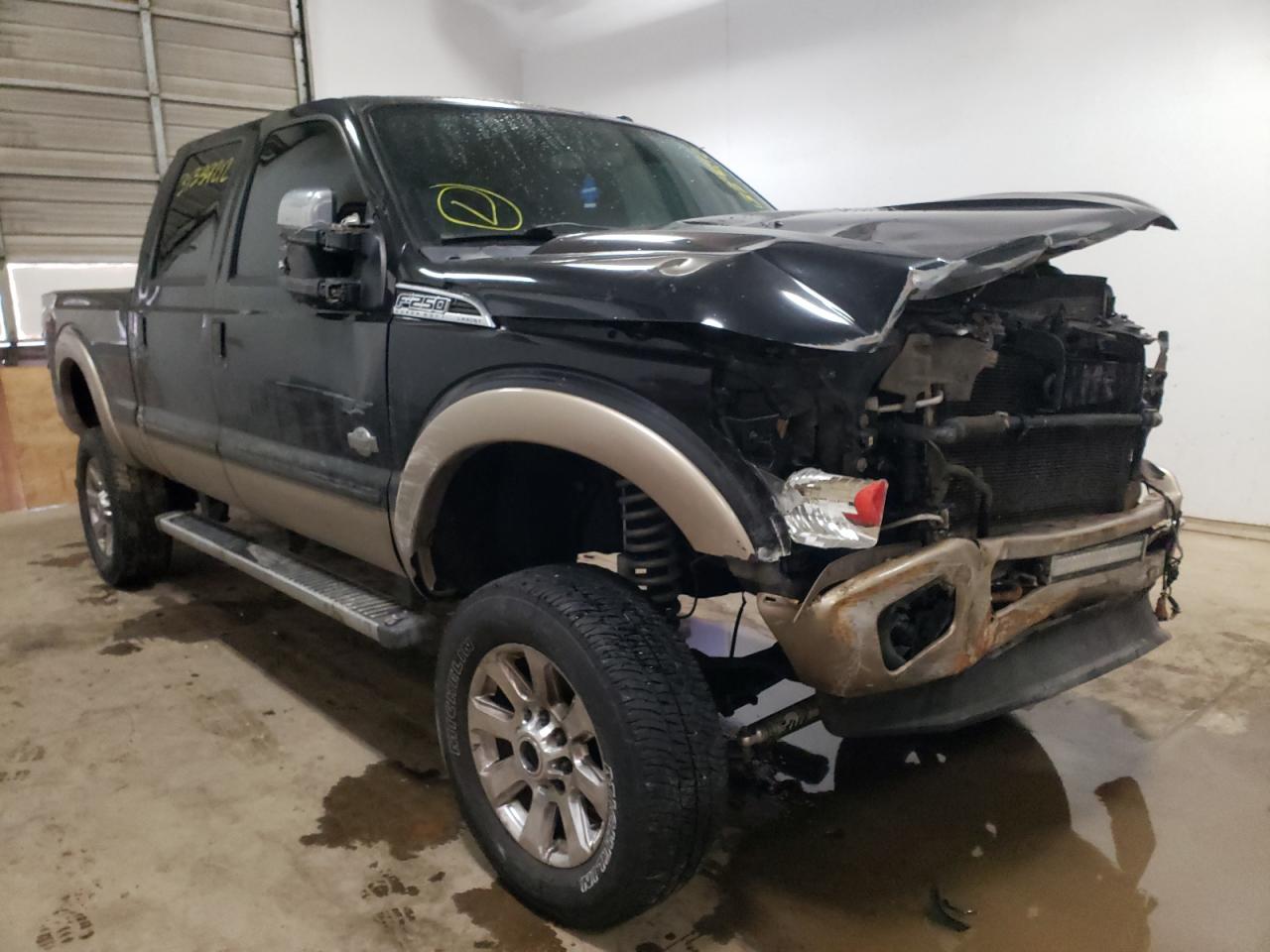 FORD F250 SUPER 2011 with VIN 1FT7W2AT7BEB47424 - Photo from auction