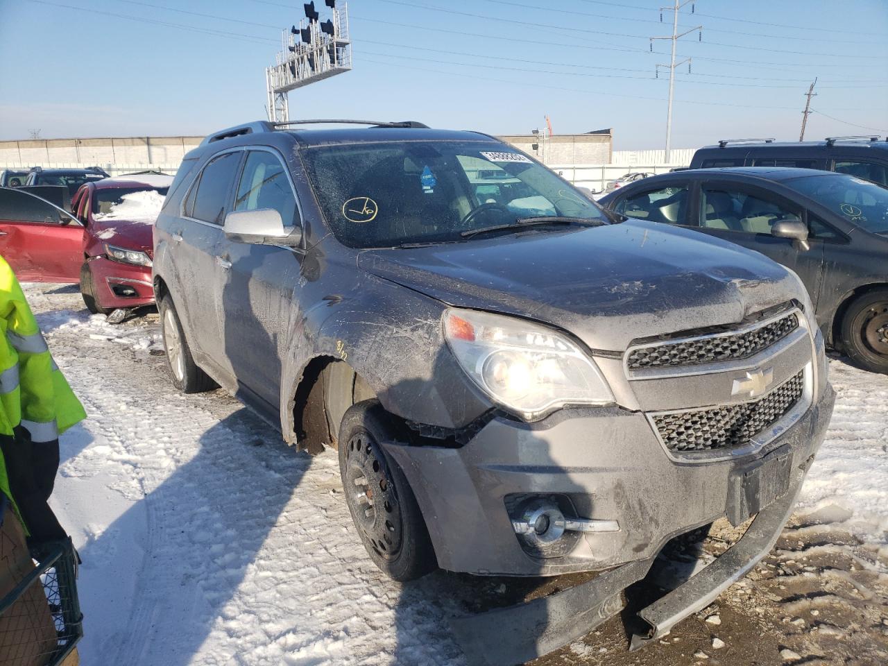 CHEVROLET EQUINOX LT 2010 with VIN 2CNALFEW5A6388925 - Photo from auction
