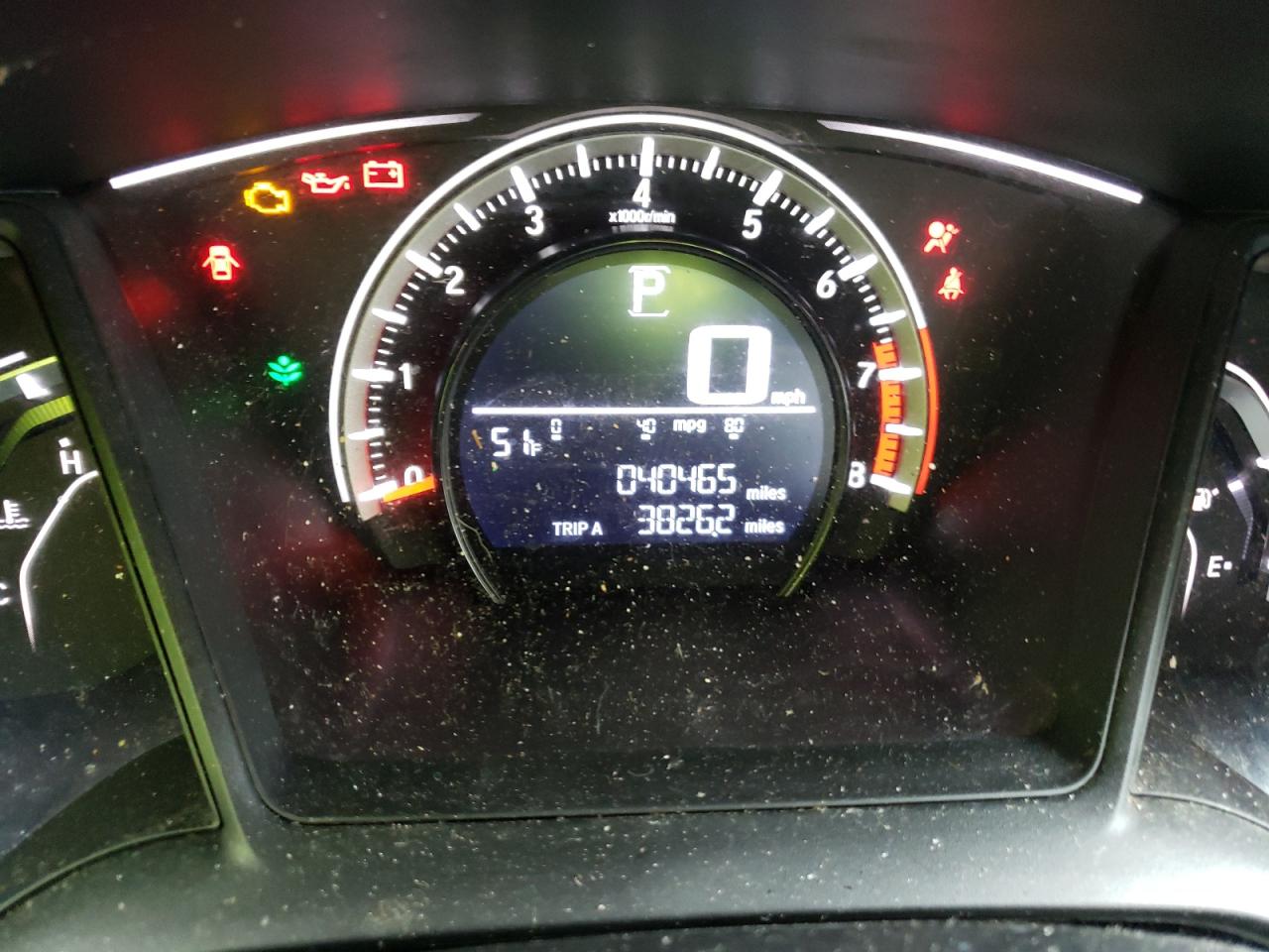 Photo 8 from auction – 2016 HONDA CIVIC LX with VIN 19XFC2F51GE091314