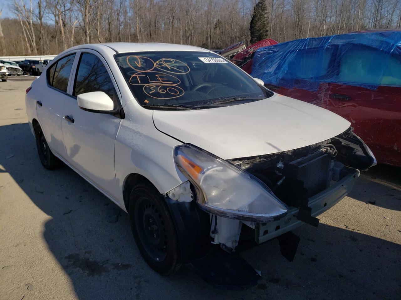 Photo 1 from auction – 2017 NISSAN VERSA S with VIN 3N1CN7AP6HL894056