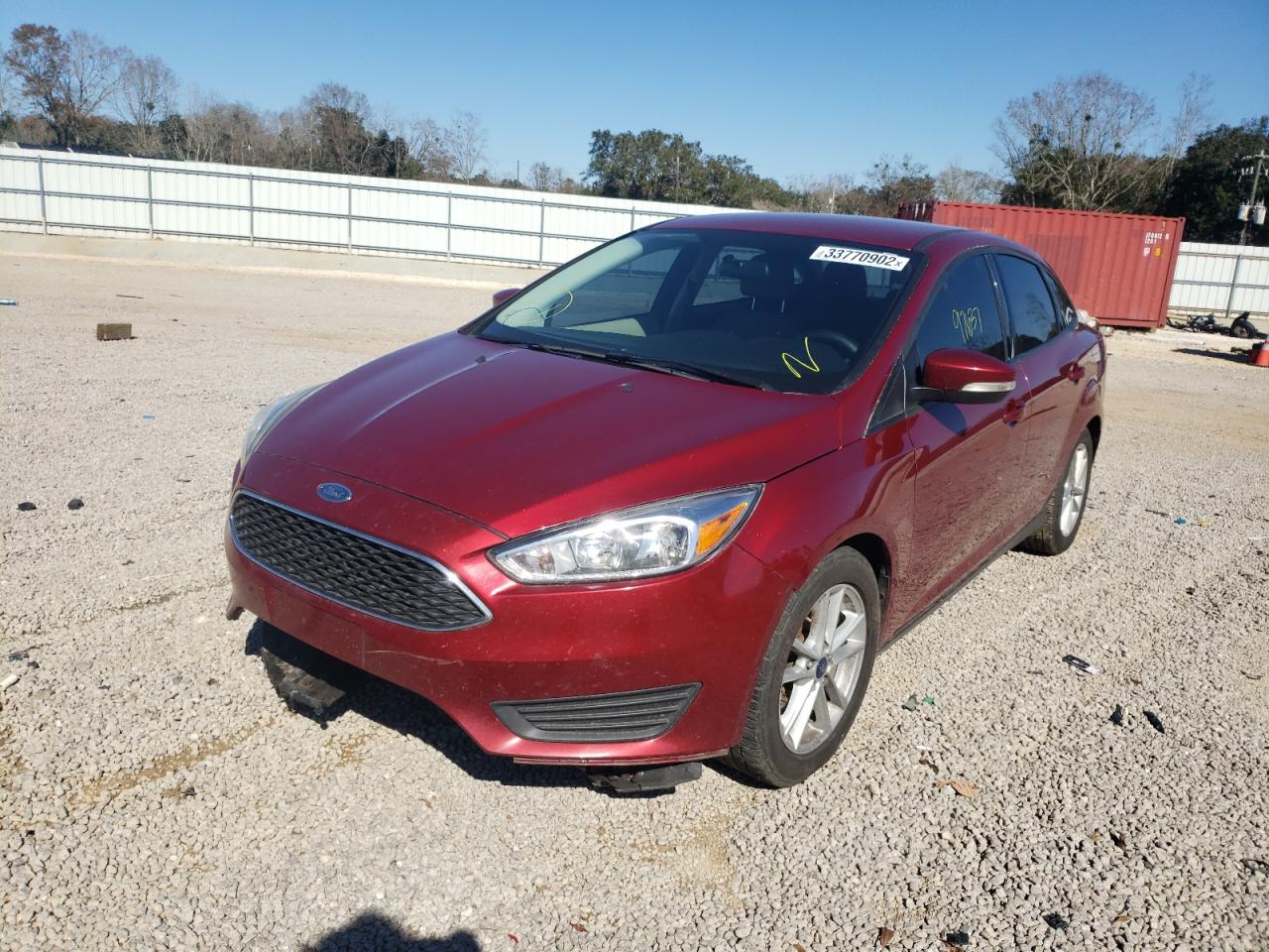 Photo 2 from auction – 2016 FORD FOCUS SE with VIN 1FADP3F23GL355590