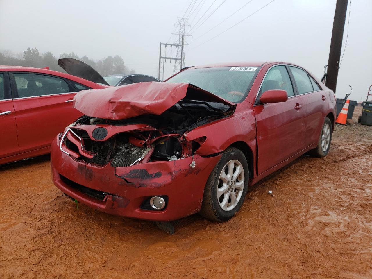 Photo 2 from auction – 2011 TOYOTA CAMRY BASE with VIN 4T1BF3EK8BU186851