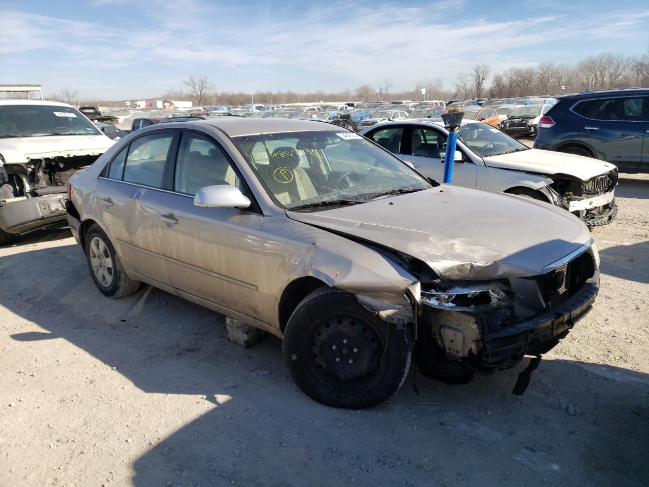 HYUNDAI SONATA GLS 2009 with VIN 5NPET46C39H488043 - Photo from auction