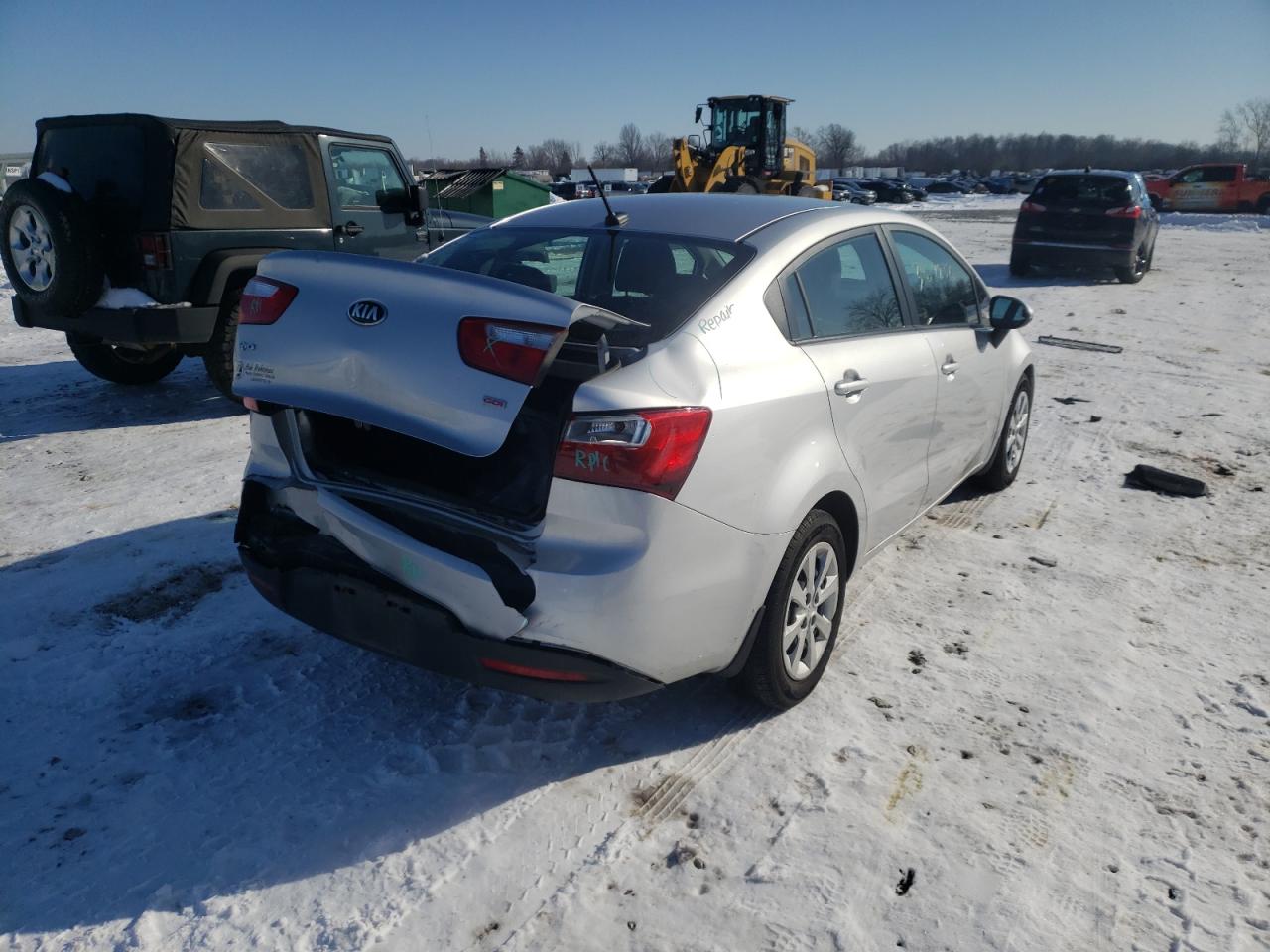 Photo 4 from auction – 2015 KIA RIO LX with VIN KNADM4A38F6501856