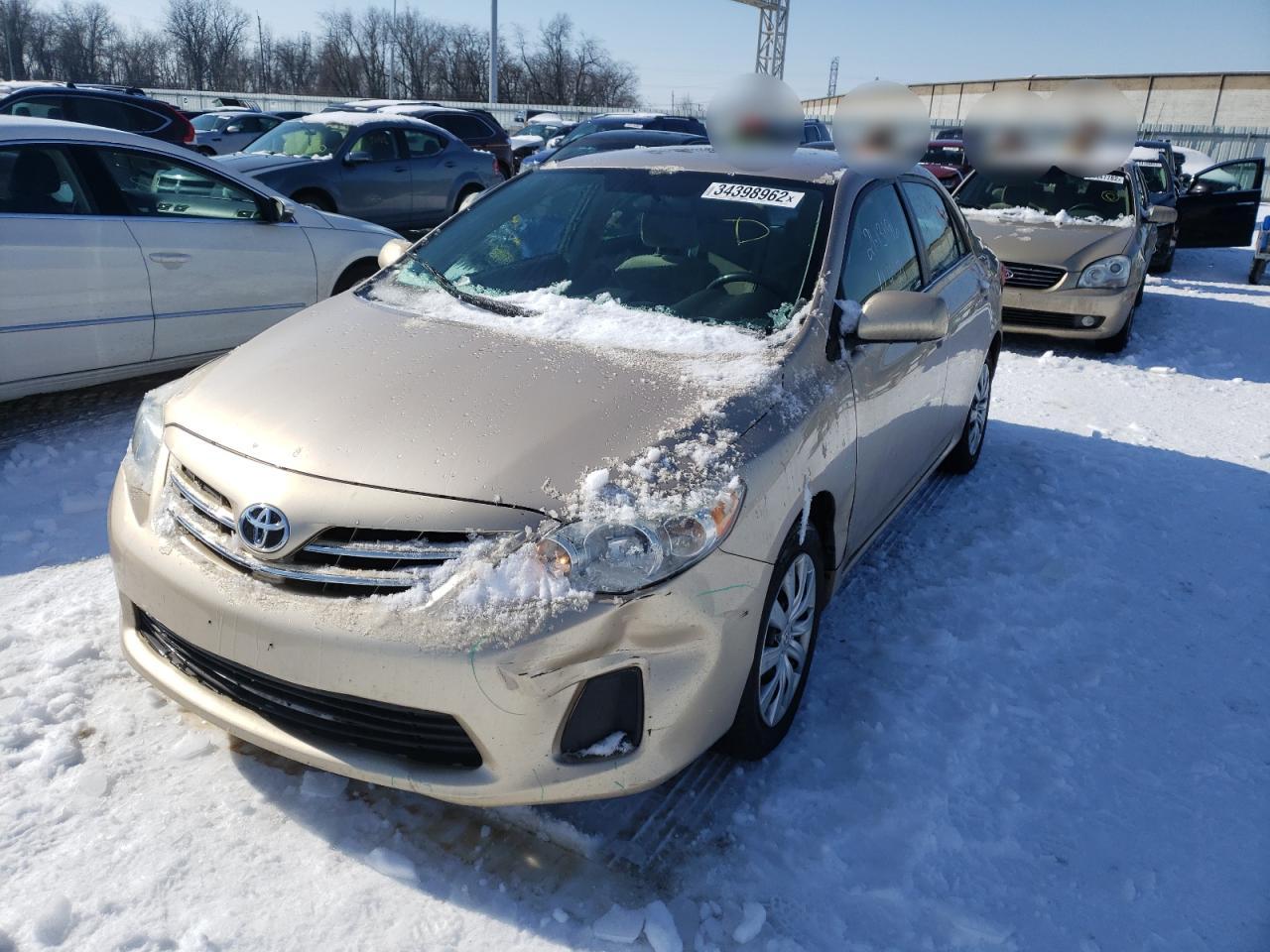 Photo 2 from auction – 2013 TOYOTA COROLLA BA with VIN 2T1BU4EE5DC035301