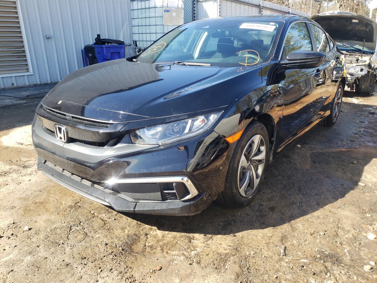 Photo 2 from auction – 2020 HONDA CIVIC LX with VIN 19XFC2F60LE003940