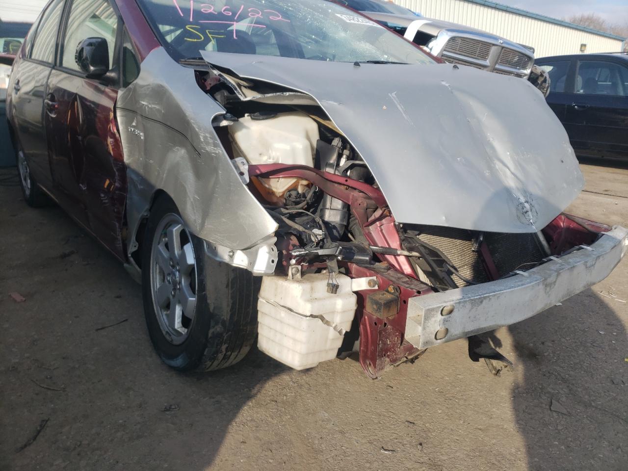 Photo 9 from auction – 2005 TOYOTA PRIUS with VIN JTDKB20U857022313