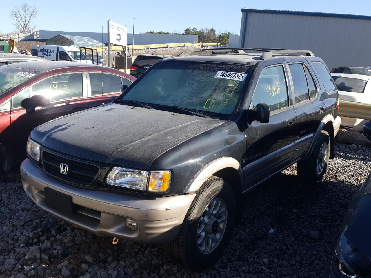 Photo 2 from auction – 2002 HONDA PASSPORT E with VIN 4S6DM58W424402873