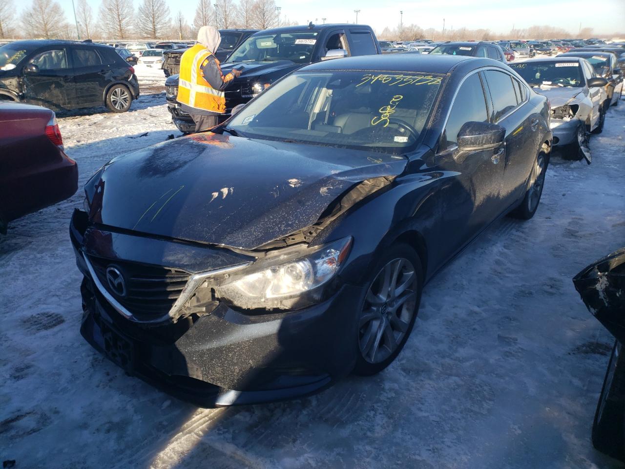 Photo 2 from auction – 2017 MAZDA 6 TOURING with VIN JM1GL1V53H1115245