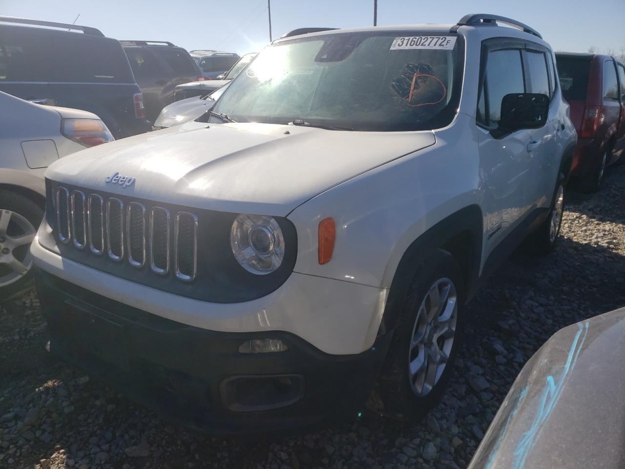 Photo 2 from auction – 2017 JEEP RENEGADE L with VIN ZACCJABB2HPG67401
