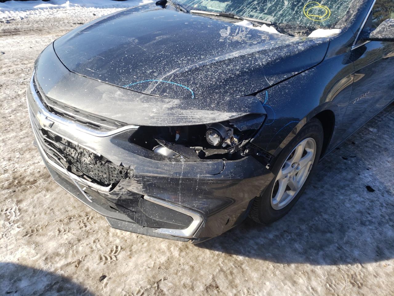 Photo 9 from auction – 2017 CHEVROLET MALIBU LS with VIN 1G1ZB5ST6HF280207