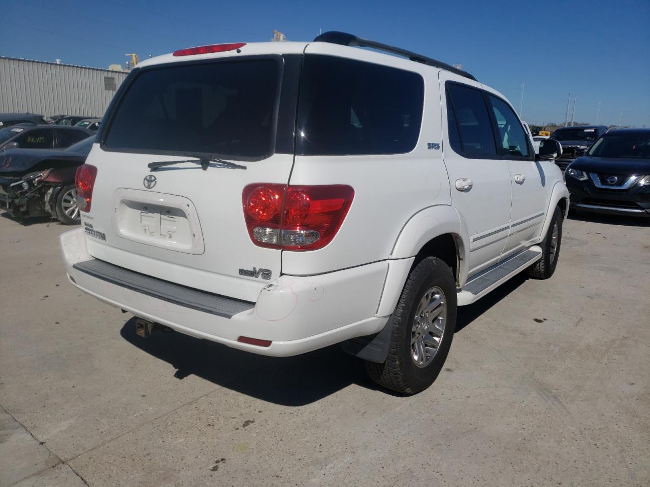 Photo 4 from auction – 2007 TOYOTA SEQUOIA SR with VIN 5TDZT34A77S288710